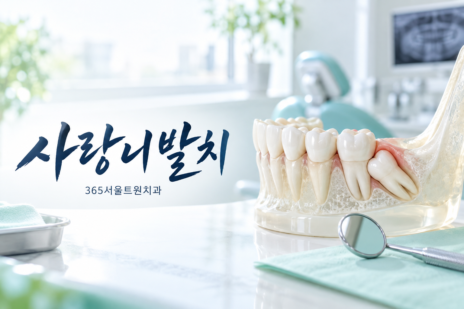 북변동치과 사랑니발치, 김포치과에서 살펴보는 발치 시기와 주의사항